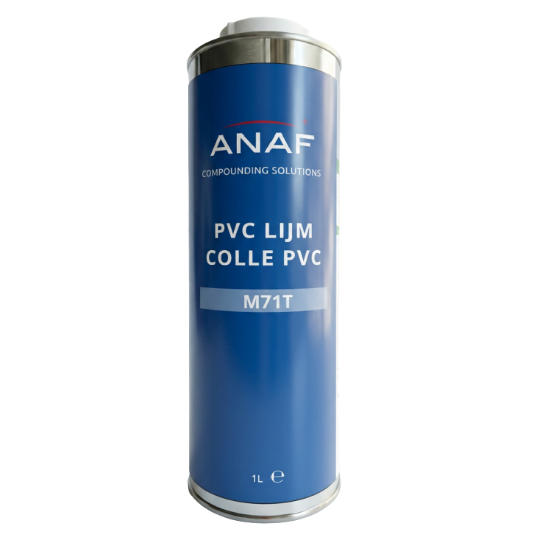 Anaf PVC lijm M71T transparant - 1000ml