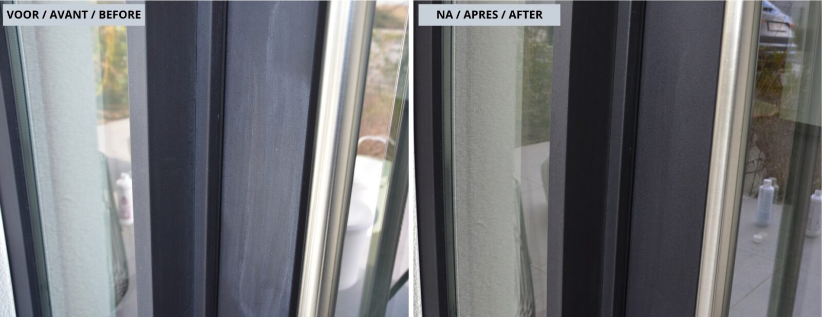 Cement cleaner realisatie voor-na